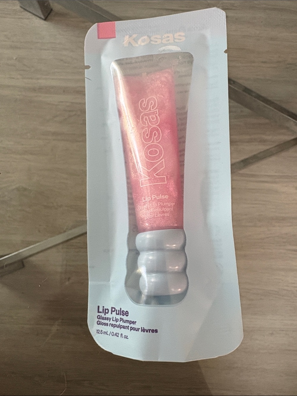 Kosas Lip Pulse Glossy Lip Plumper - Shimmery Pink